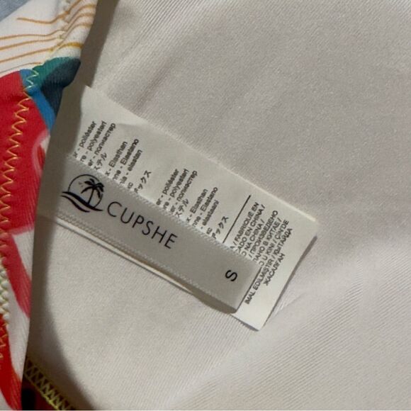 Cupshe Red Yellow 2-Pc Bikini Set SMALL - Picture 11 of 11